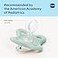 MAM Comfort Baby Pacifier 312 Mths Lightweight OnePiece Silicone 2 Pack