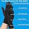 Tianhengyi 2 Pairs Copper Arthritis Gloves for Hand Pain Full Finger Compression Gloves for Men Women Relieve Swelling Carpal Tunnel Support Wrist Joint for Crocheting Touch Screen Medium