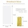 Yotelab Cellophane Treat Bags 4x9 Inches Clear Cellophane Bags With Twist Ties100 Pcs