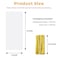 Yotelab Cellophane Treat Bags 4x9 Inches Clear Cellophane Bags With Twist Ties100 Pcs