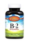 Carlson B2 100 mg Riboflavin Energy Production Vision Support Healthy Skin 250 Vegetarian Tablets