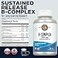 KAL B100 Complex Sustained Release Vitamin B Complex Healthy Energy Support with Natural Base and Fresh Minty Coating Vegetarian 120 Servings 120 Tablets