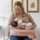 My Brest Friend Deluxe Nursing Pillow Cover Slipcovers for Baby Adjustable Fit Easy Care Durable Original Nursing Pillow Not Included Soft Rose