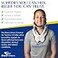 Brace Direct Cervical Air Traction Collar 2 Portable Neck Stretcher Decompression Device with Pump for Tech Neck Posture Support Pinched Nerves Herniated Discs Adjustable Universal Fit