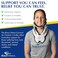 Brace Direct Cervical Air Traction Collar 2 Portable Neck Stretcher Decompression Device with Pump for Tech Neck Posture Support Pinched Nerves Herniated Discs Adjustable Universal Fit