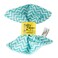 Baby Paper Original Crinkle Teether and Sensory Toy for Babies and Infants Turquoise Zig Zag NonToxic Washable Great for Baby Showers