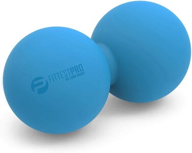 Limm Peanut Massage Ball Double Lacrosse Massage Ball Mobility Ball for Physical Therapy Deep Tissue Massage Tool for Myofascial Release Muscle Relaxer Acupoint Massage
