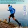 Athbavib 2 Pairs Zipper Compression Socks 1520 mmHg Closed Toe Compression Stocking with Zipper for Women and Men