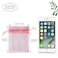 HRX Package Blush Pink Organza Bags 3x4 inch 100pcs Mesh Gift Bags Jewelry Pouches Drawstring Empty Sachet for Shower Party Favor Present Giveaways