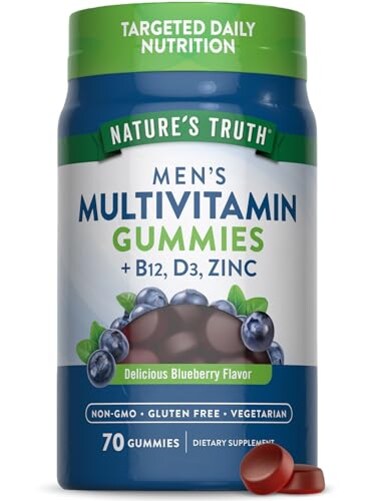 Nature's Truth Natures Truth Mens Multivitamin Gummies 70 Count