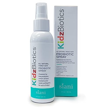 SIANI Topical Probiotic Spray for Kids and Teens Organically and Pediatrician Approved Non GMO Hypoallergenic Vegan 4 Fl Oz