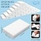 Sosation 500 Pcs Magic Sponge Eraser Bulk Foam Sponge Cleaning Pads Multi Surface Household Cleaning Kitchen Dish Sponges Non Scratch Scrub Sponge Pads for Sink Bathtub Floor Bathroom Wall Cleaner