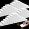 Sosation 500 Pcs Magic Sponge Eraser Bulk Foam Sponge Cleaning Pads Multi Surface Household Cleaning Kitchen Dish Sponges Non Scratch Scrub Sponge Pads for Sink Bathtub Floor Bathroom Wall Cleaner