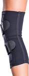 DonJoy Lateral J Patella Knee Support Brace Without Hinge Drytex Right Leg Large