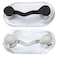 Readerest Magnetic Eyeglass Holders 2 Pack Eyewear Accessory Secure Clip for Readers Sunglasses ID Badges Glasses Holders USA Made Black Stainless Steel