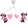 Lambs &amp; Lambs Ivy Disney Baby Minnie Mouse Love Pink Musical Baby Crib Mobile Soother