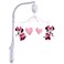 Lambs &amp; Lambs Ivy Disney Baby Minnie Mouse Love Pink Musical Baby Crib Mobile Soother