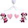Lambs &amp; Lambs Ivy Disney Baby Minnie Mouse Love Pink Musical Baby Crib Mobile Soother