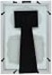 Malden International Designs First Peek Floater Picture Frame 2 Option 24x6 White