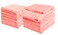Kyapoo Baby Washcloths 12 Pack 12x12 Inches Microfiber Coral Fleece Extra Absorbent and Soft for Newborns Infants and ToddlersPink