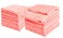 Kyapoo Baby Washcloths 12 Pack 12x12 Inches Microfiber Coral Fleece Extra Absorbent and Soft for Newborns Infants and ToddlersPink