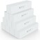 NYK1 White Nail Buffer Sanding Block Pack of 10 Professional Salon Quality Grit Nail Buffer File for Sanding Filing Natural Shellac or Acrylic Gel Nails