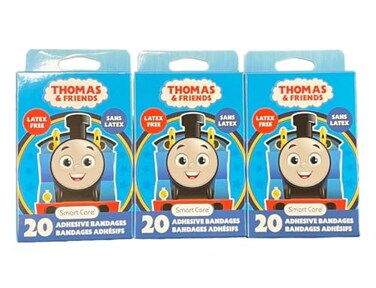 SMARTCARE Thomas Adhesive Bandages Latex Free 3 Boxes of 20