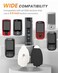 AVCOO 20Pack TENS Unit Replacement Pads LongLasting Snap Electrodes for 50 Times of Use per Pad LatexFree TENS Pads Set Compatible with TENS EMS Devices Using 35mm Button Lead Wires
