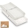 KeaBabies 2Pack Organic Changing Pad Covers for Girl Boy Neutral 100 Cotton Changing Table Pad Cover Soft Baby Nursery Diaper Changing Pad Sheets Contour Changing Pads Liners Change Pad Cover Meadow