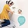 Nuby Folding Bath Kneeler Rest Pad for Parents Foldable NonSlip Foam Kneeling Mat Cushion for Bathing Time 1 Inch Thick