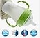 Generic Baby Bottles 2 Pack 8oz Nurture Nest Anti Colic Bottles with Easy to Hold Handles and Soothing Green Trim