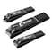 R RUCKERCO Nail Clippers Set Matte Stainless Steel 3 pcs fingernail Clippers Slant EDG Toenail Clipper Cutter The Best Gift Nail Clippers for Men and Women