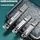 R RUCKERCO Nail Clippers Set Matte Stainless Steel 3 pcs fingernail Clippers Slant EDG Toenail Clipper Cutter The Best Gift Nail Clippers for Men and Women
