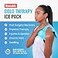 ICEWRAPS Reusable Cold Pack with Fabric Cover Standard 10 x 14 Inch Blue