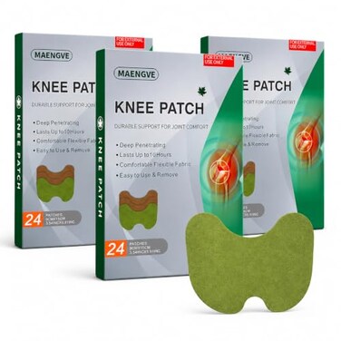 Hoontai Herbal Heat Patches SelfWarming Adhesive Body Patches 72 Count