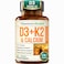 Vimerson Health Vitamin D3 K2 Calcium Supplement for Bone Muscle Immune Support Vitamin D3 5000 IU Vitamin K2 MK7 Calcium Black Pepper BioPerine for Max Absorption AllinOne Convenience 60 Capsules