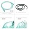 ANSNF 2 Pack Oxygen Mask for Face Adult with 66 Tube Adjustable Elastic Strap Size L NO Cup