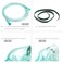 ANSNF 2 Pack Oxygen Mask for Face Adult with 66 Tube Adjustable Elastic Strap Size L NO Cup