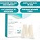 Medvance Absorbent Calcium Alginate Wound Dressing Waterproof Non Stick Pad wFast Hydrophilic Gelling Easy Apply Remove Sterile Pads Wound Care wFlat Pad Rope 4x12 Box of 10