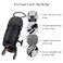 funlife German Designed Universal Stroller Bunting Bag 5 Way Zippers Style for Baby Easy In Out of Water Repellent Blanket HeightTemperature Adjustable AntiKick Winter Sleeping Bag