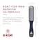 Kent KFM3 Gel Styling Hair Brush for Men 9 Row Mens Hair Brush with Ionic Anti Static Bristles Detangling and Smoothing Short to Medium Length Hair