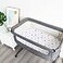 SPRINGSPIRIT Bassinet Sheet 4 Pack for Baby Boys Bassinet Sheets Ultra Soft Universal Fit for Most Rectangle Oval Hourglass Bassinet Mattress Bassinet Sheets Navy
