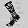 Brooklyn Socks Big and Tall Diabetic Neuropathy Crew Socks King Size Mens Athletic Crew Socks 1316 Black 3 pairs