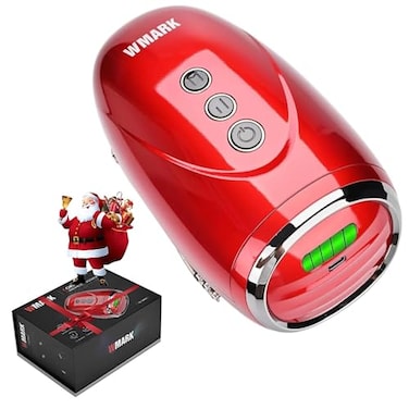 colorski Professional Haircut MassagerCordless Handheld Massager Vibration NeckLegsHandsface Massager 2 Massage nodes 2600AMH Red