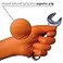 قفازات إيبكو تايجر جريب المصنوعة من النتريل بسماكة 8 مل، للاستخدام مرة واحدة، خالية من البودرة واللاتكس، ذات ملمس مميز وقبضة فائقة، لون برتقالي، عبوة كبيرة تحتوي على 100 قفاز