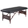 Master Massage Rectangular Universal Fabric Fitted PU Vinyl Leather UltraDurable Massage Table Protection CoverReplacement Cover Protector Black
