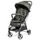 Peg Perego Selfie Plus Lightweight and Compact Stroller Blue Shine Blue Copper