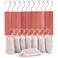 Homode Cedar Blocks Cedar Hang Ups for Clothes Storage Cedar Sachets for for Closets and Drawers Fresh Scent Ceder Wood 18 Pack