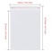 Borningfire 100 Pcs 10 x 13 Self Seal Clear Cellophane Bags Resealable Plastic Apparel Bag Perfect for Packaging Clothing TShirt Brochure Prints Handicraft Gift Bags