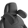 Heapany Car Headrest Pillow Roadpal Adjustable Sleeping Headrest for Car Seat Head Neck Support Rest Pillows for Kids Adults Travel Only fit for Car Seat Headrest with PolesBlack